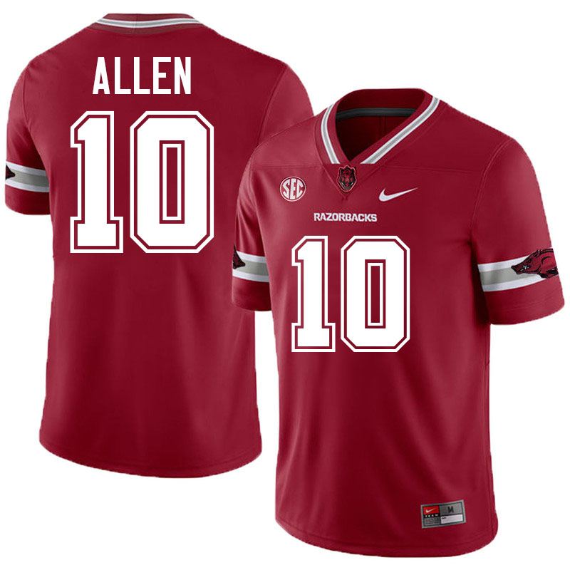 Brandon Allen Arkansas Jersey,Arkansas Razorbacks #10 Brandon Allen Jersey Youth College-Alternate